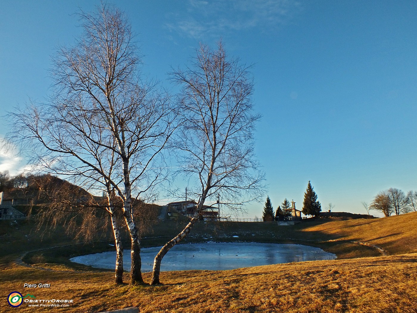 08 Laghetto del Pertus alla Forcella Alta (1300 m) .JPG